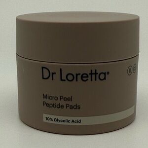 Dr Loretta Micro Peel Peptide Pads Exfoliating, Moisturizing, Soothing Skin NWT